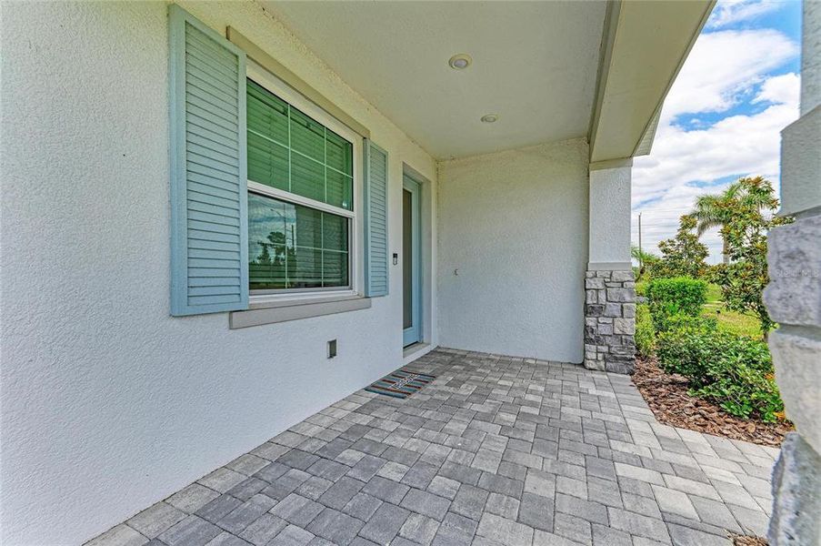 Exterior details and patio area of a home in , Sarasota (Image 4). Exterior details and patio area of a home in , Sarasota (Image 4).