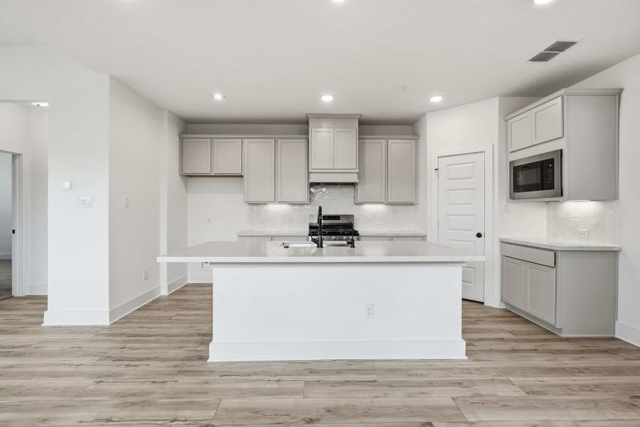 Furnished interior view inside a new home in Stillwater Ranch, San Antonio (Image 9).