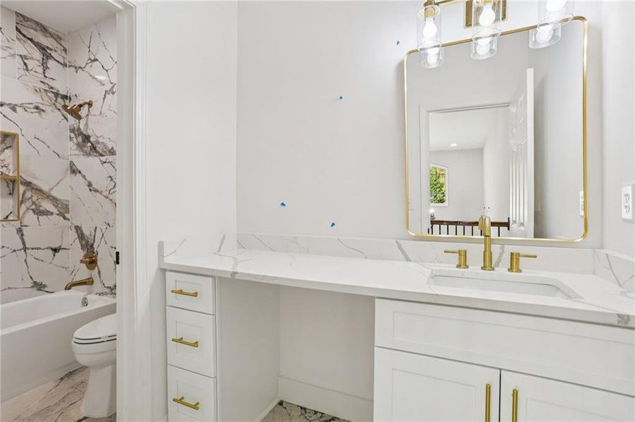 Furnished interior view inside a new home in , Lilburn (Image 18).