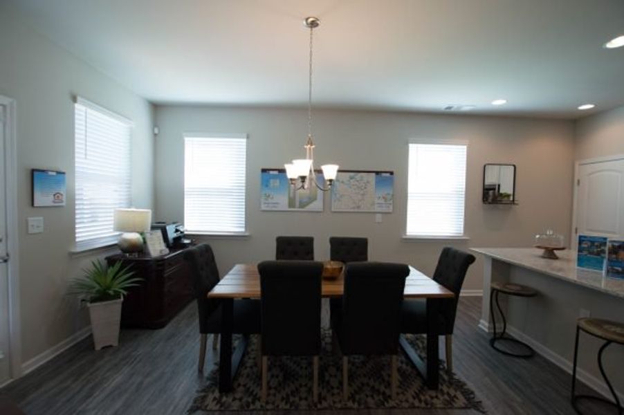 Representative furnished interior of a home built from the Glade by Piedmont Residential in Meadowyn, Cartersville (Image 5).