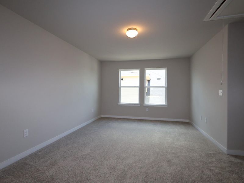 Spacious, unfurnished interior of a new home in Cascades at Onion Creek, Austin (Image 5). Spacious, unfurnished interior of a new home in Cascades at Onion Creek, Austin (Image 5).