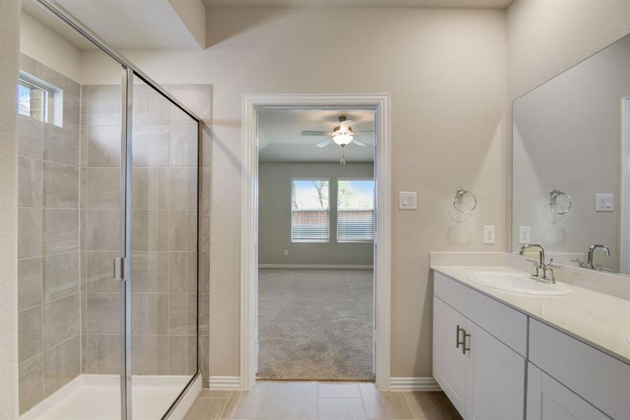 Furnished interior view inside a new home in Stratton Place, Greenville (Image 8).