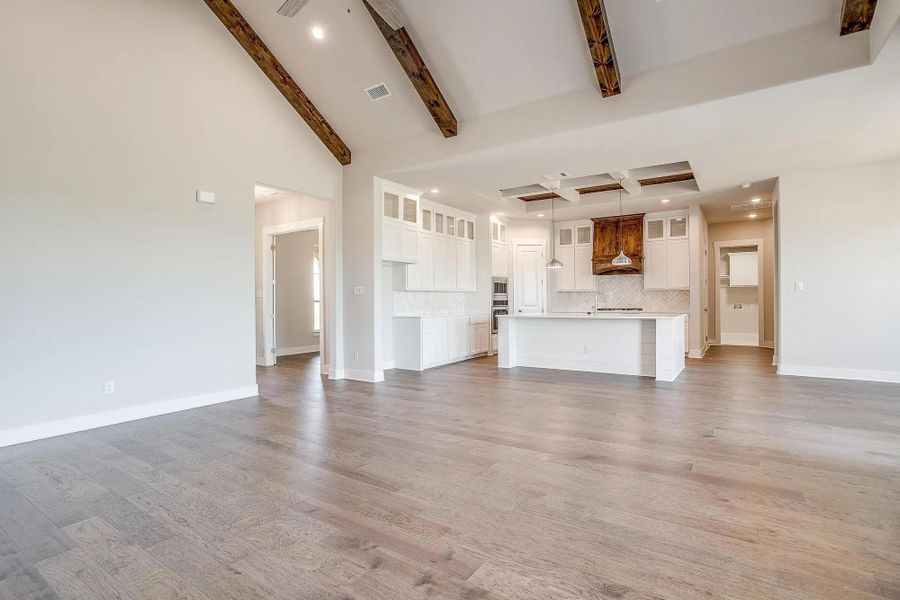 Representative unfurnished interior of a home built from the The Kellyn by Elmwood Custom Homes in Matthews Farm, Venus (Image 19). Representative unfurnished interior of a home built from the The Kellyn by Elmwood Custom Homes in Matthews Farm, Venus (Image 19).