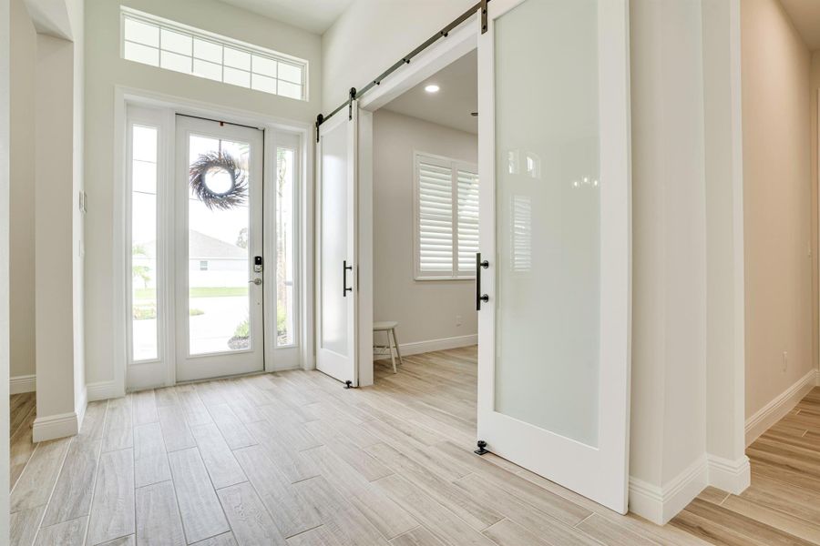 Furnished interior view inside a new home in , Port St. Lucie (Image 11).