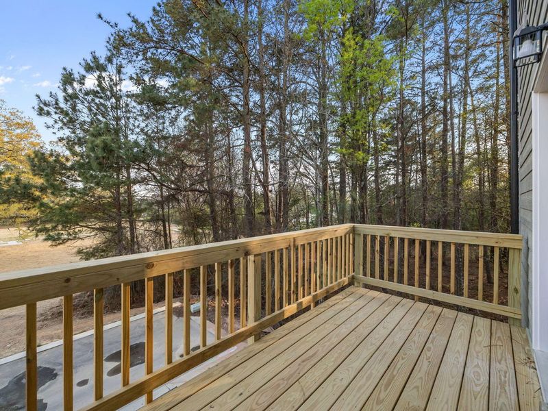 Exterior details and patio area of a home in Camden Park, Knightdale (Image 33).