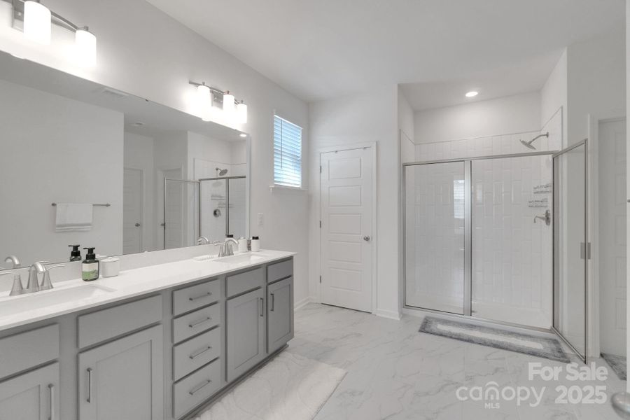 Furnished interior view inside a new home in The Hills, Huntersville (Image 15).