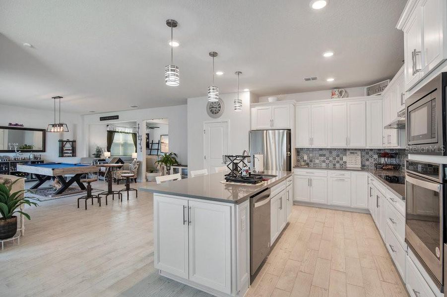 Furnished interior view inside a new home in , Orlando (Image 11).