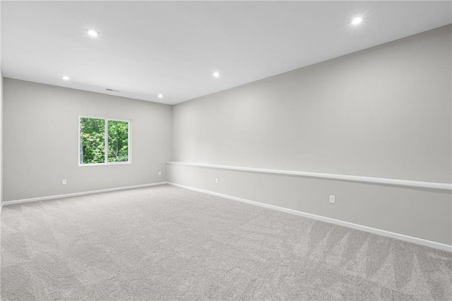 Spacious, unfurnished interior of a new home in The Reserve At Liberty Park, Braselton (Image 41). Spacious, unfurnished interior of a new home in The Reserve At Liberty Park, Braselton (Image 41).