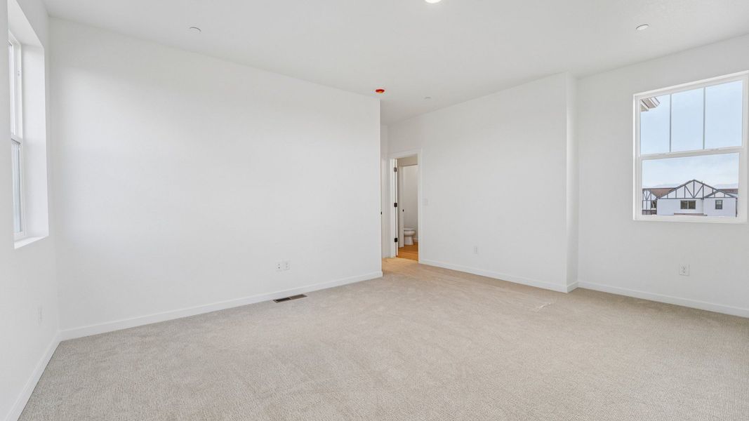 Furnished interior view inside a new home in Westerly, Erie (Image 31).