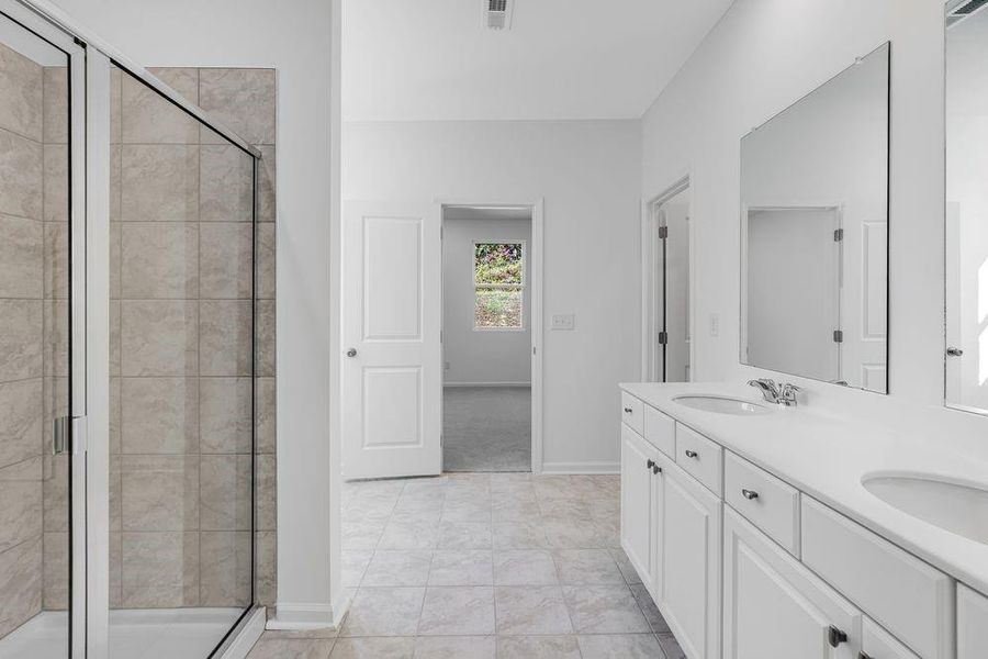 Furnished interior view inside a new home in Windance Lake, Loganville (Image 9).