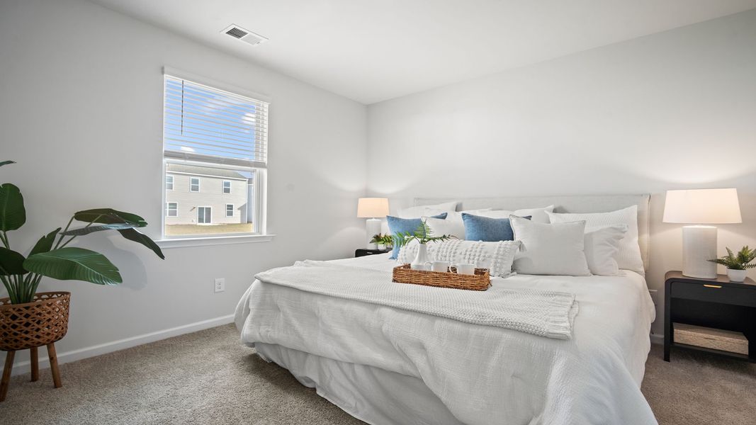 Furnished interior view inside a new home in The Retreat at East Argent, Ridgeland (Image 14).