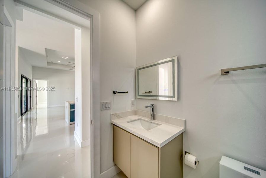 Furnished interior view inside a new home in , Cape Coral (Image 53).