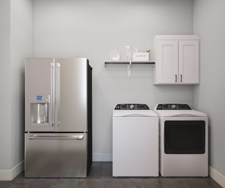 Representative furnished interior of a home built from the Camden by Tri Pointe Homes in Legacy Grove, Montgomery (Image 33).