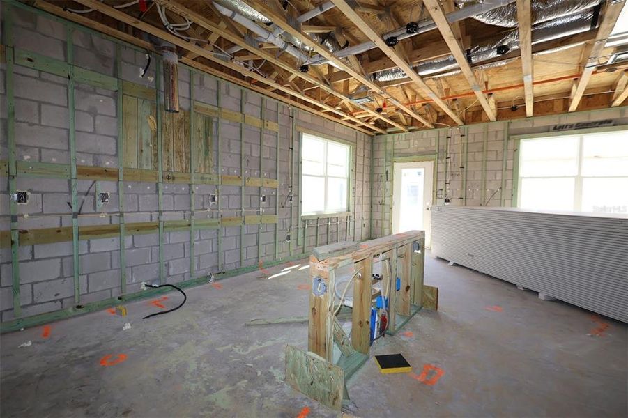 In-progress construction of a new home in Emerson Pointe, Apopka, FL (Image 10).