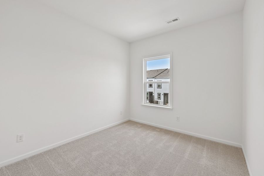 Spacious, unfurnished interior of a new home in Senata at Research Park, Charlotte (Image 33). Spacious, unfurnished interior of a new home in Senata at Research Park, Charlotte (Image 33).