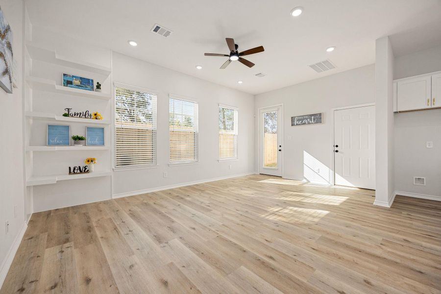 Spacious, unfurnished interior of a new home in , Houston (Image 15). Spacious, unfurnished interior of a new home in , Houston (Image 15).