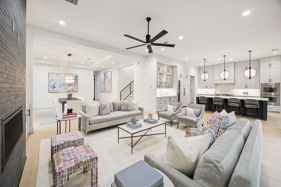 Another view of the Family Room! Wonderful open floor plan for entertaining.