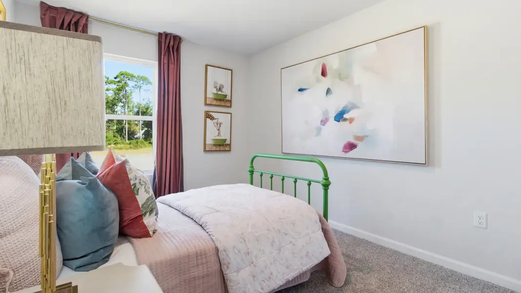 Furnished interior view inside a new home in Abilene Acres, Tallahassee (Image 27).