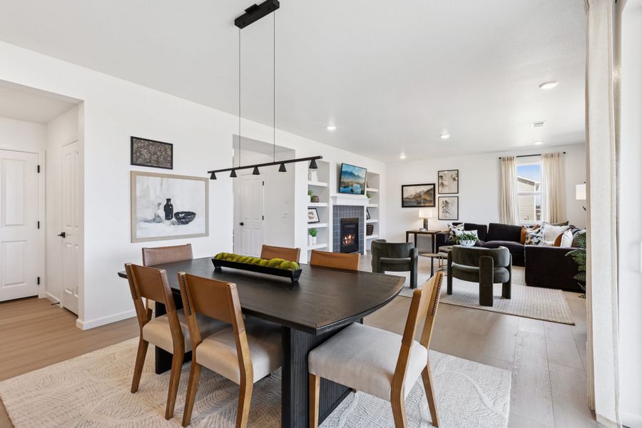 Representative furnished interior of a home built from the Jansen by Landsea Homes in Cherry Meadows, Brighton (Image 15).