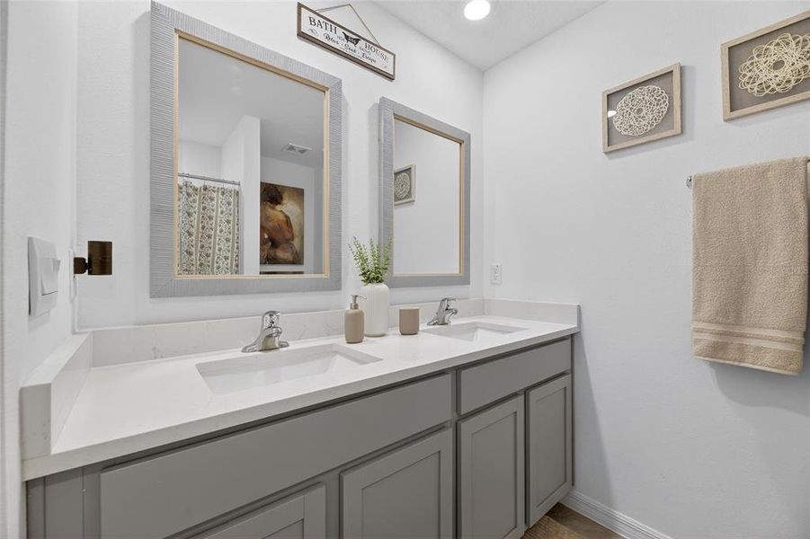 Furnished interior view inside a new home in Berry Bay, Wimauma (Image 25).