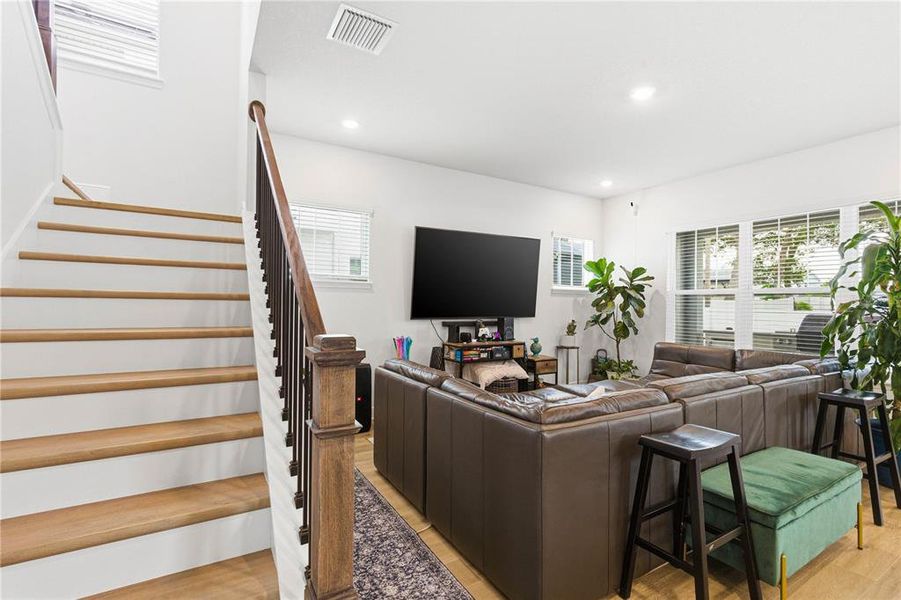 Furnished interior view inside a new home in , Tampa (Image 50). Furnished interior view inside a new home in , Tampa (Image 50).