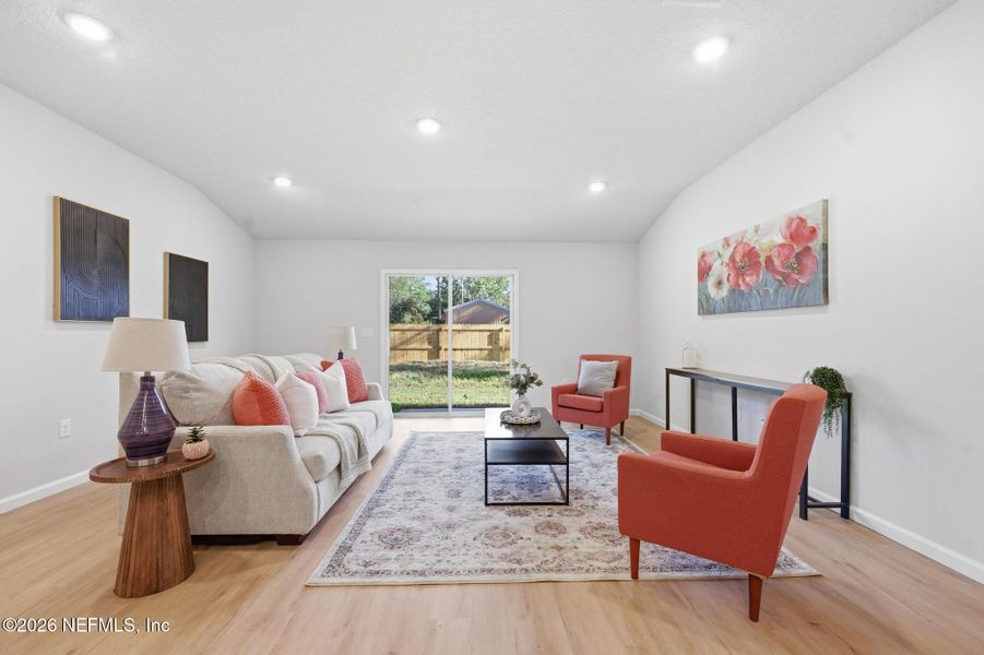 Furnished interior view inside a new home in , Jacksonville (Image 15).