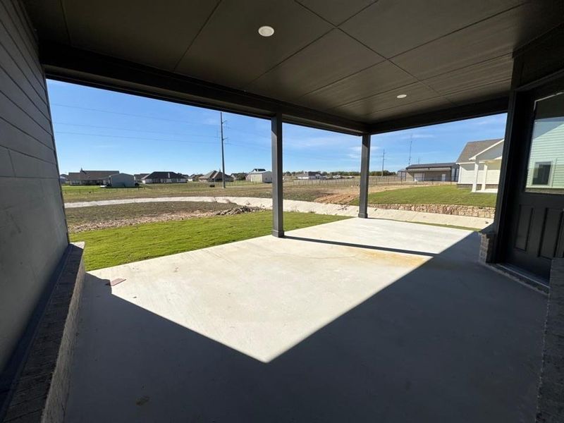 Exterior details and patio area of a home in Fairview Meadows, New Fairview (Image 2). Exterior details and patio area of a home in Fairview Meadows, New Fairview (Image 2).