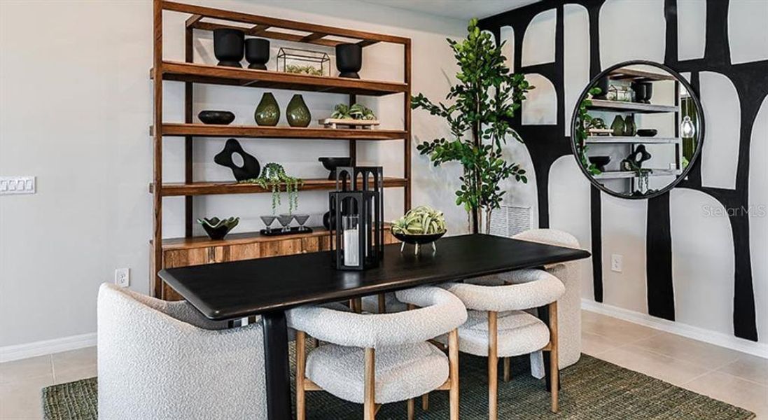 Furnished interior view inside a new home in The Cove at West Port, Port Charlotte (Image 18). Furnished interior view inside a new home in The Cove at West Port, Port Charlotte (Image 18).