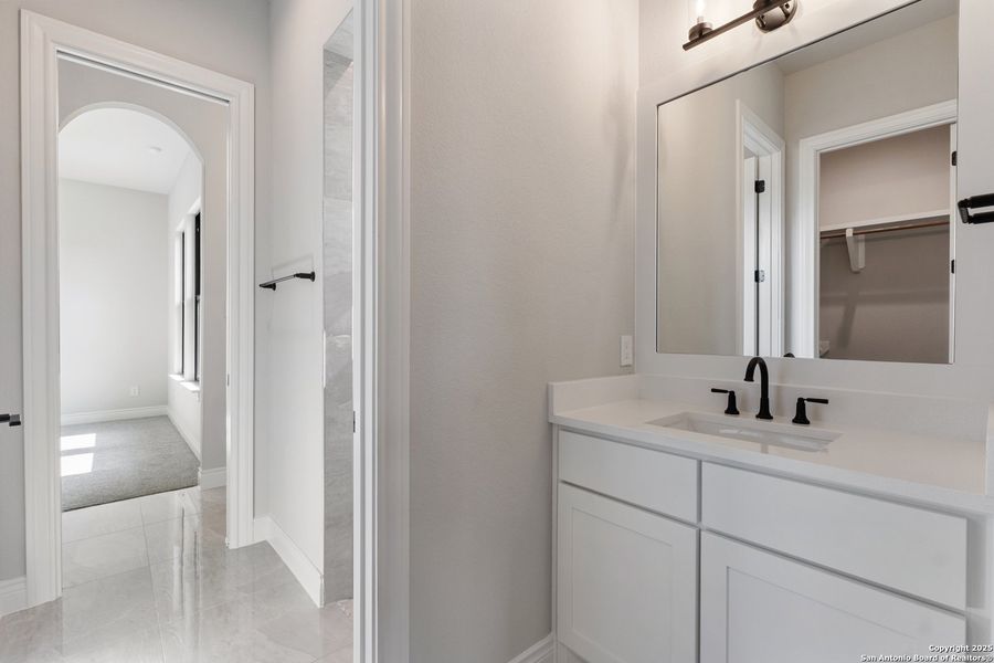 Furnished interior view inside a new home in , Castroville (Image 9).