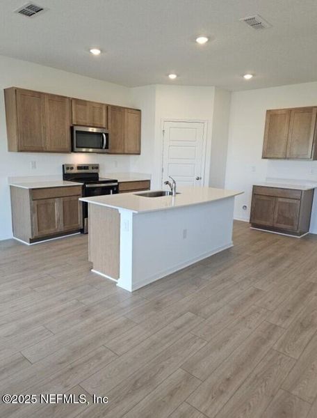 Furnished interior view inside a new home in The Arbors, Jacksonville (Image 8). Furnished interior view inside a new home in The Arbors, Jacksonville (Image 8).