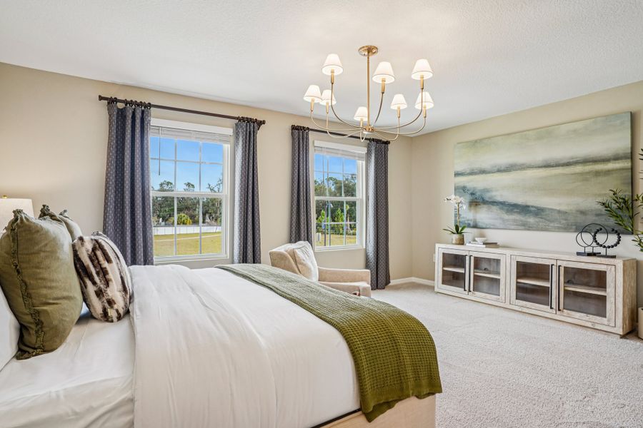 Representative furnished interior of a home built from the Powell by Risewell Homes in Thompson Village Townhomes, Apopka (Image 13).