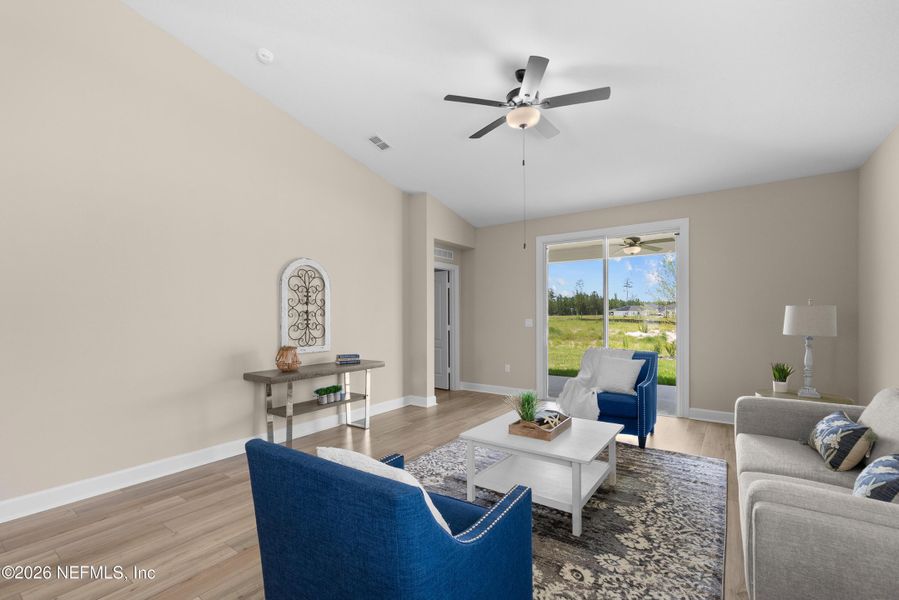 Furnished interior view inside a new home in Jennings Farm, Middleburg (Image 9).