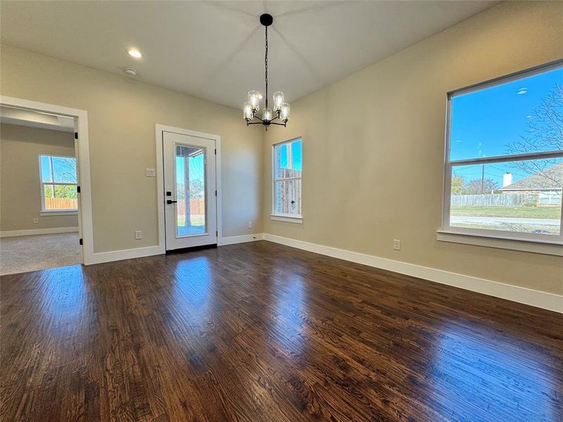 Spacious, unfurnished interior of a new home in , Gun Barrel City (Image 29). Spacious, unfurnished interior of a new home in , Gun Barrel City (Image 29).