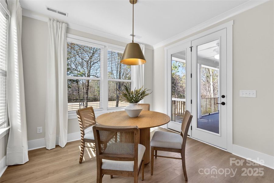 Furnished interior view inside a new home in , Rock Hill (Image 36).