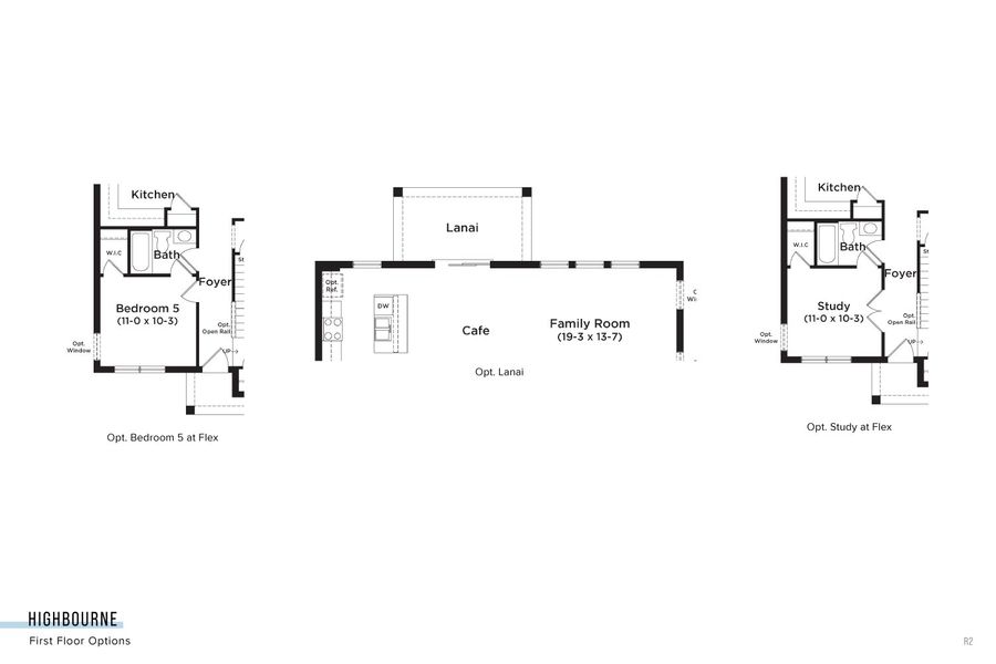 2D floor plan layout for the Highbourne by DRB Homes in Willowbrook North, Winter Haven, FL (Image 4). 2D floor plan layout for the Highbourne by DRB Homes in Willowbrook North, Winter Haven, FL (Image 4).