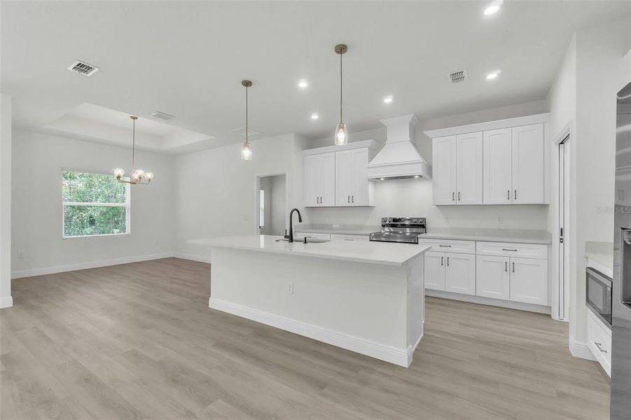 Furnished interior view inside a new home in , Fruitland Park (Image 6).