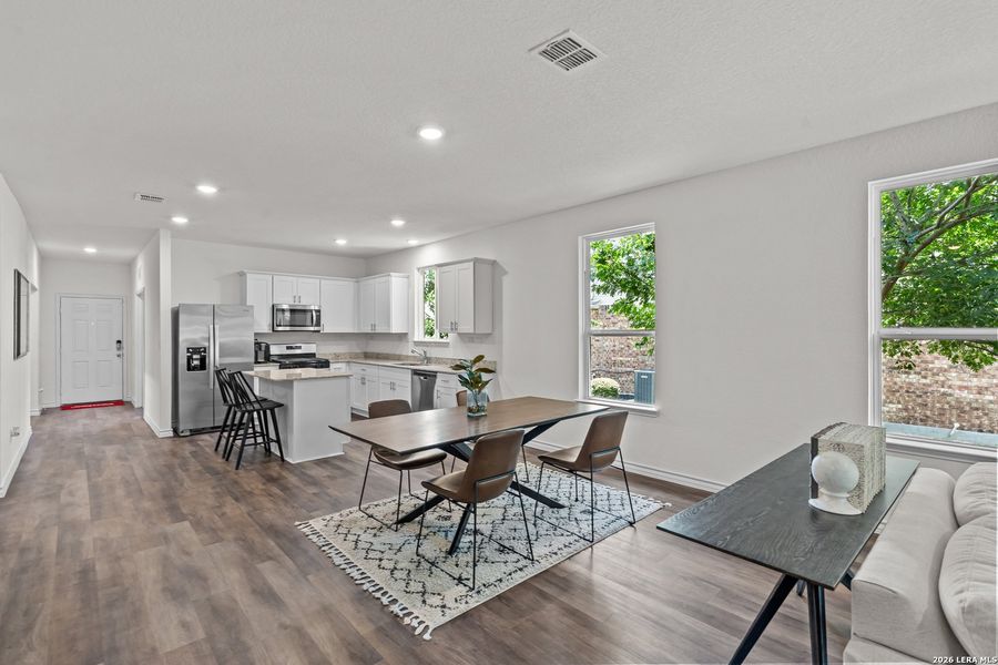 Furnished interior view inside a new home in Davis Ranch, San Antonio (Image 17).