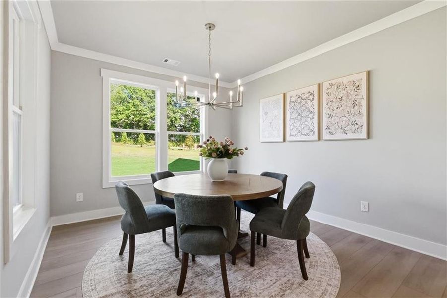 Furnished interior view inside a new home in , Statham (Image 4). Furnished interior view inside a new home in , Statham (Image 4).