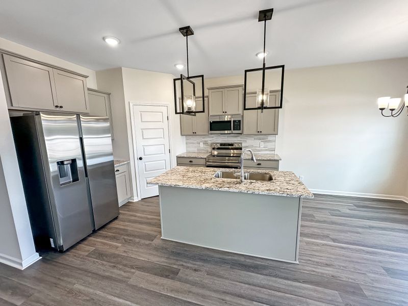 Furnished interior view inside a new home in Grand Reserve, Hinesville (Image 7).
