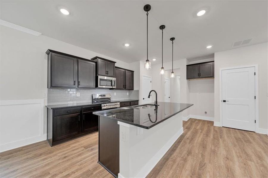 Furnished interior view inside a new home in Canterbury Villas, Carrollton (Image 13).