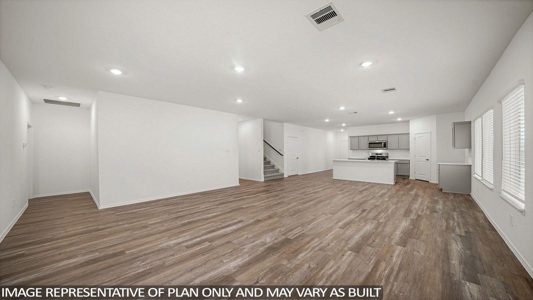 Spacious, unfurnished interior of a new home in Grand Pines, Magnolia (Image 11). Spacious, unfurnished interior of a new home in Grand Pines, Magnolia (Image 11).