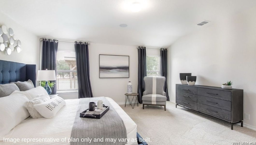 Furnished interior view inside a new home in Steele Creek, Cibolo (Image 10).