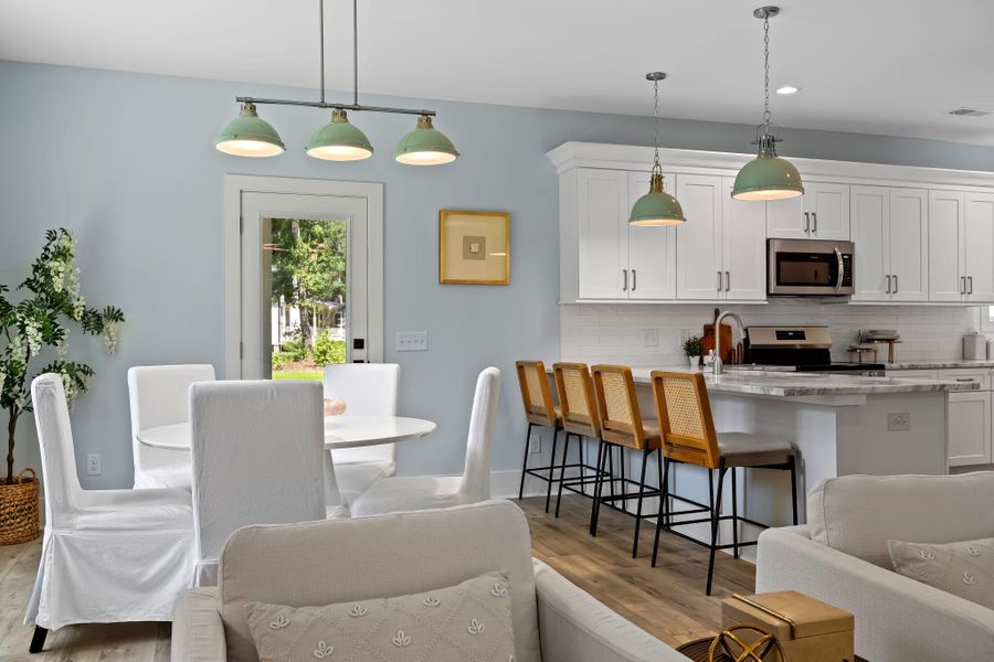 Furnished interior view inside a new home in , Johns Island (Image 10).