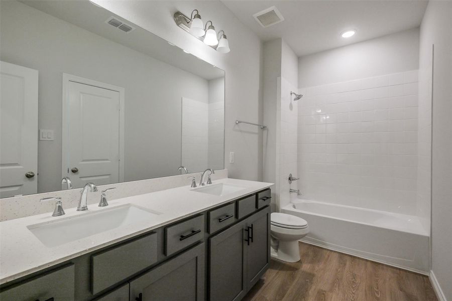 Furnished interior view inside a new home in , Houston (Image 4).