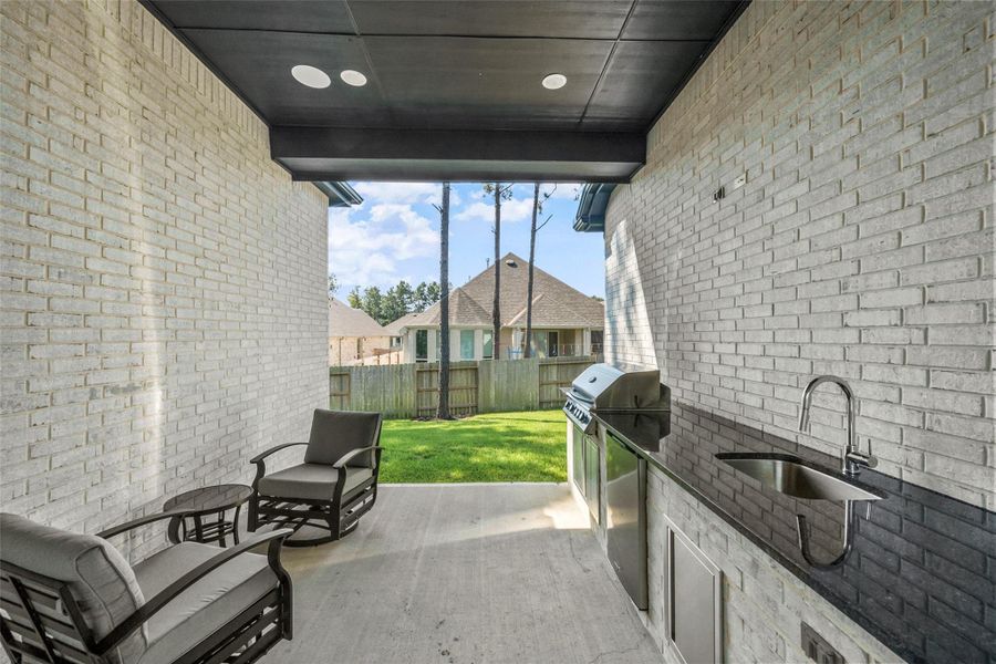 Furnished interior view inside a new home in Woodforest, Montgomery (Image 17). Furnished interior view inside a new home in Woodforest, Montgomery (Image 17).
