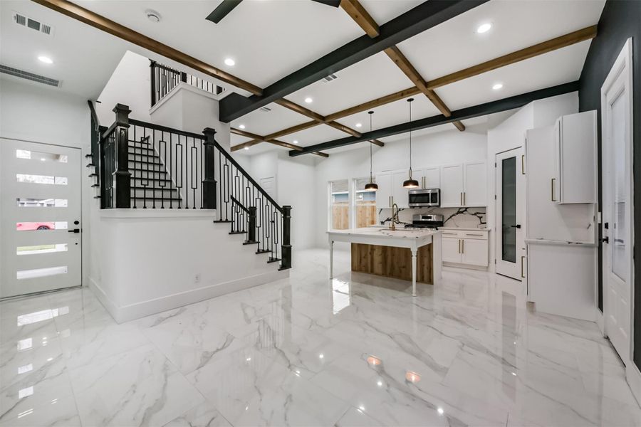 Furnished interior view inside a new home in , Houston (Image 5).