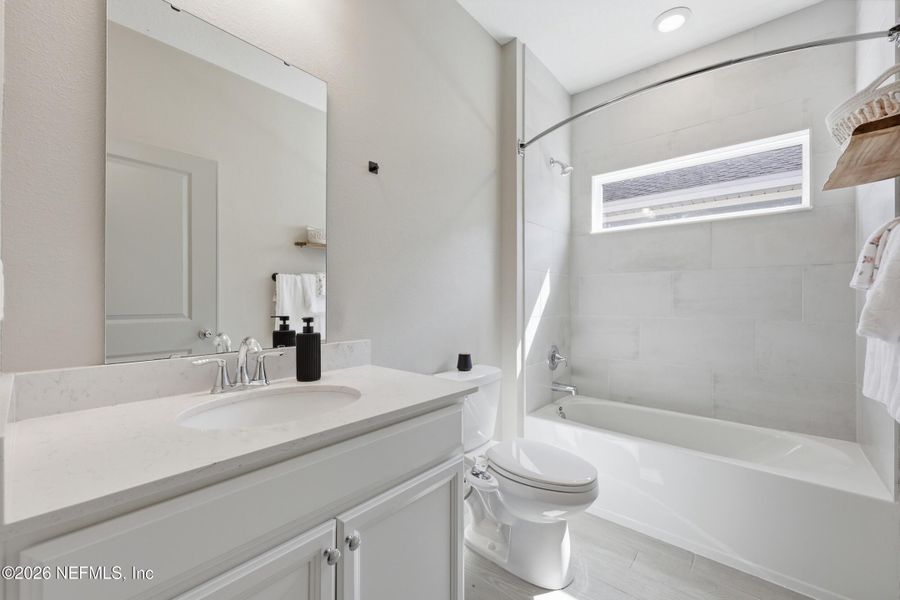 Furnished interior view inside a new home in , Jacksonville (Image 18).