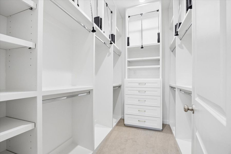 Furnished interior view inside a new home in , Houston (Image 22).