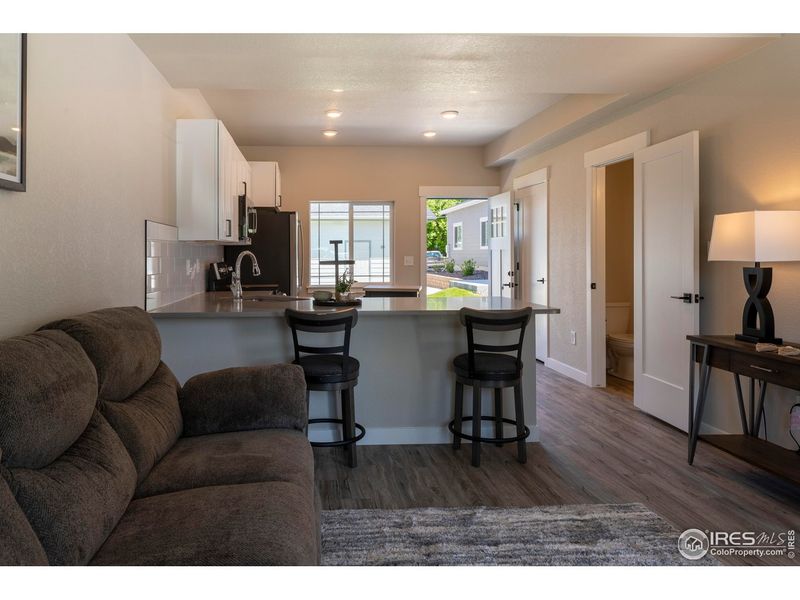 Furnished interior view inside a new home in , Wray (Image 26).
