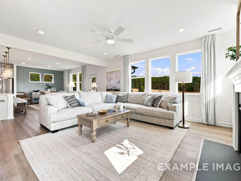 Furnished interior view inside a new home in Montrose, Aberdeen (Image 35).